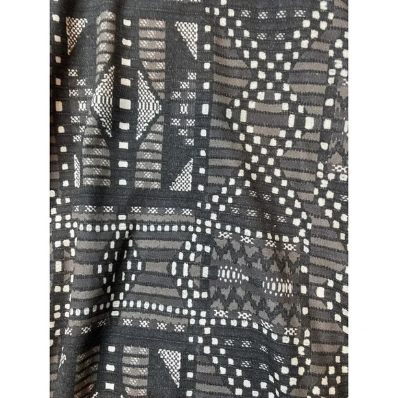 Prana Cali Dress Black Bridge Small Built in Shelf Bra Geometric Athletic - Picture 3 of 8